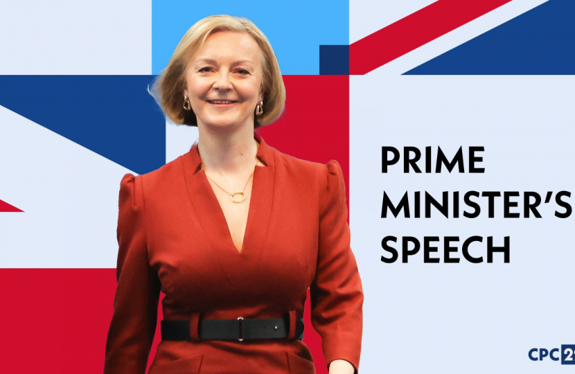 Prime Minister Liz Truss's speech to Conservative Party Conference 2022