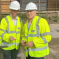 Photo of Cllr Rob Bailey, Association Chairman and County Councillor for West Lancs East with development control committee chairman, Matthew Maxwell-Scott.